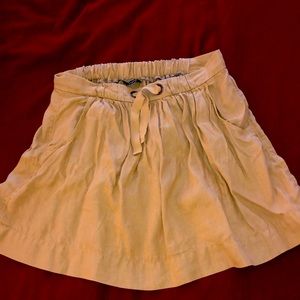 J Crew Linen Skirt  - Khaki Size M